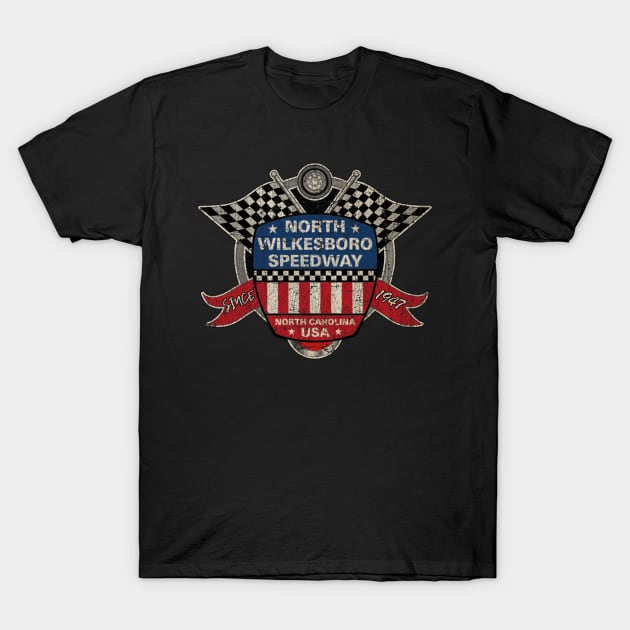 Wilkesboro Speedway 1947 T-Shirt by Thrift Haven505